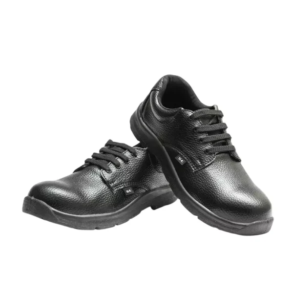 Hillson U4 Black Low-Ankle Steel Toe PVC Safety Shoes - UK 4 to 12