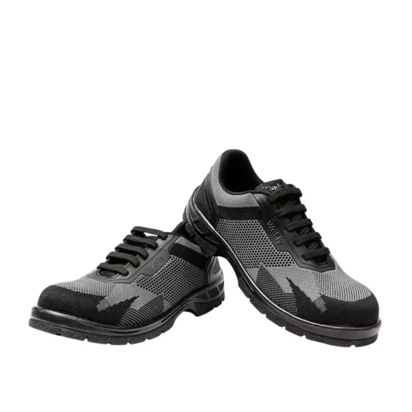 Hillson WF01 Grey Low-Ankle Hard Toe Flyknit PU Safety Shoes