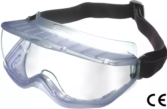 Karam ES008 Clear Anti-Fog Protective Safety Goggles