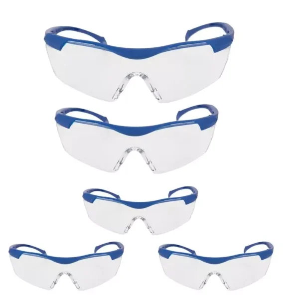Karam ES015 Clear Anti-Fog Scratch Resistant Safety Goggles - Pack of 5