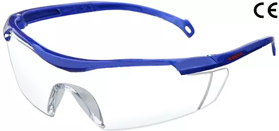Karam ES015 Clear Scratch-Resistant Safety Goggles - Pack of 2
