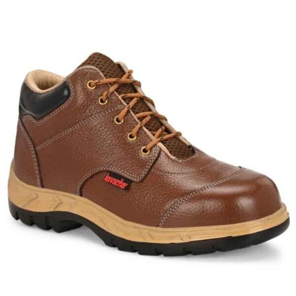 Kavacha S142 Leather Tan Steel Toe Safety Shoe