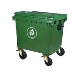 Nilkamal WB1100L1 1100 L Green Community Wheeled Waste Bin