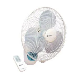 Orient Wall 49 White 400 mm Remote-Control Wall Fan