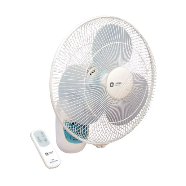 Orient Wall 49 White 400 mm Remote-Control Wall Fan