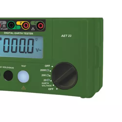 Rishabh ET Series 4-Terminal Direct-Indicating Digital Earth Tester