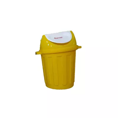 SUPREME 20 L Round Plastic Swing-Lid Dustbin