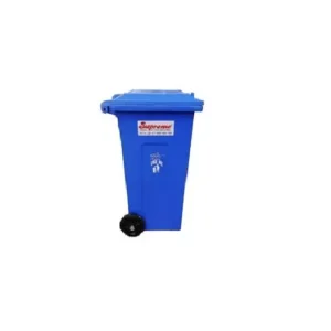 SUPREME 240 L Plastic Wheeled Pedal Waste Bin