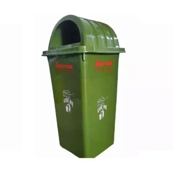 SUPREME 80 L HDPE Dome-Lid Dustbin - 725 mm Height