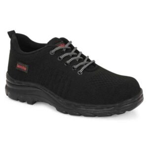 Kavacha S227 Knitted Fabric Black Steel Toe Safety Shoe