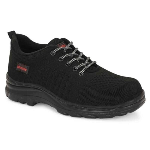 Kavacha S227 Knitted Fabric Black Steel Toe Safety Shoe