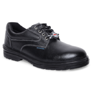 Bata Workforce Derby Leather Steel Toe Black Work Safety Shoes